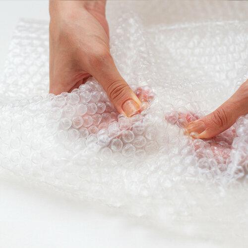 Image shows bubble wrap made from SÜDPACK Compounds.